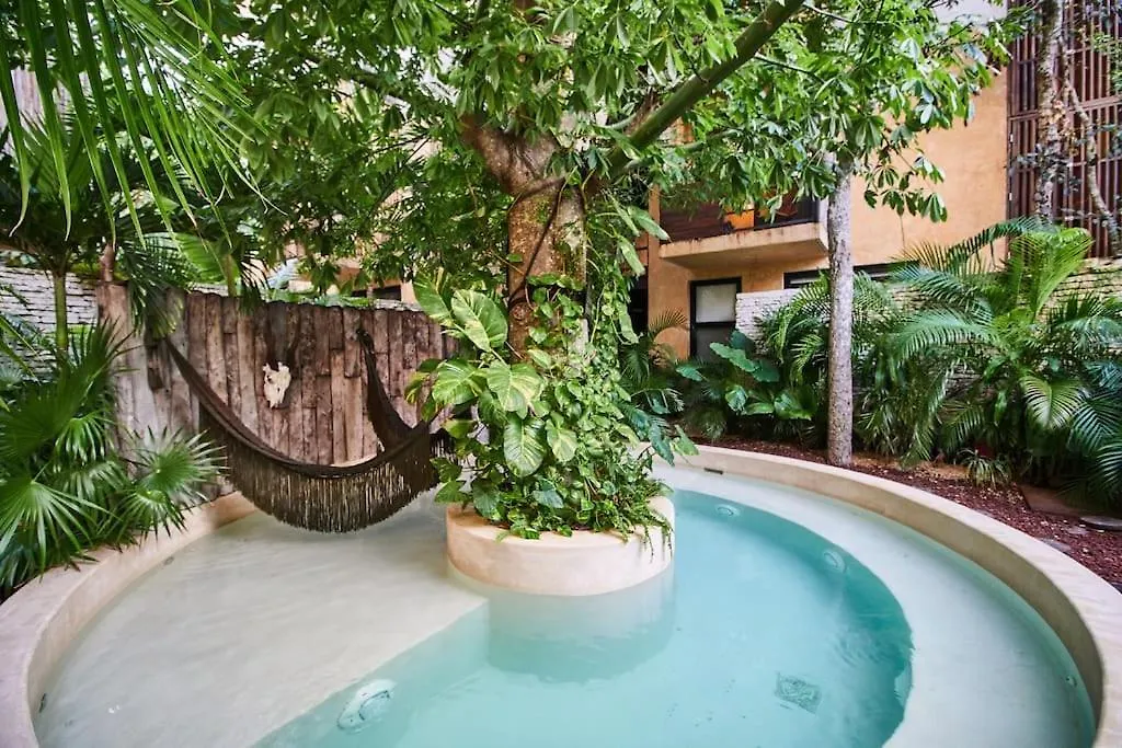 Tribu 205 Magical 1Br Apt Minutes From The Sea 50Mb Wifi Tulum 0*,