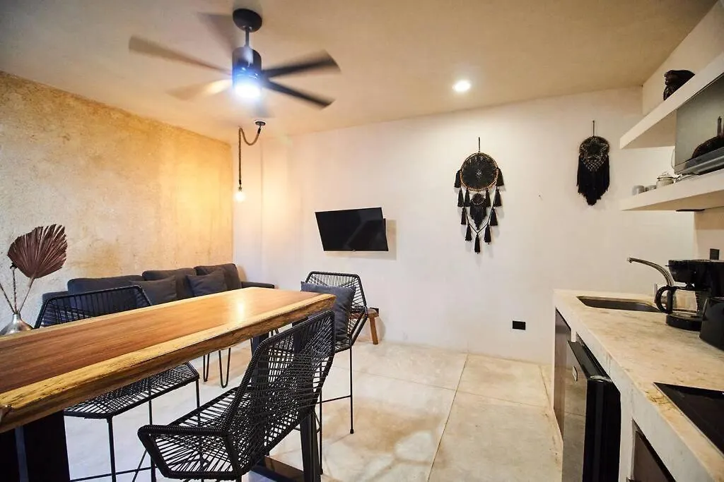 Tribu 205 Magical 1Br Apt Minutes From The Sea 50Mb Wifi Tulum