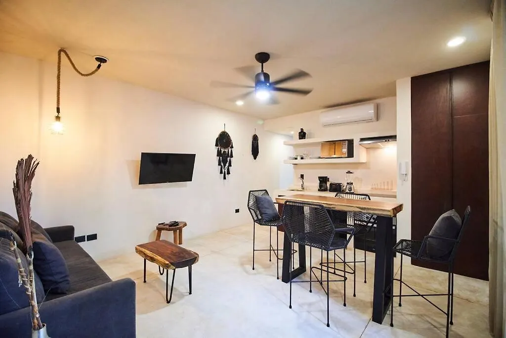 Tribu 205 Magical 1Br Apt Minutes From The Sea 50Mb Wifi Tulum